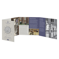 The Royal Tudor Beasts: Il levriero di Richmond £5 rame-nichel 2025