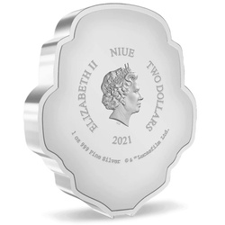 Montserrat kék tengeri teknős 1 uncia Ezüst 2022