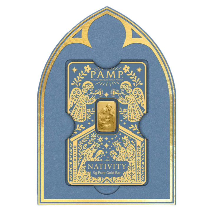 Pamp Goldbarren: The Nativity 5g Gold 2026