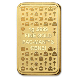Lingot PAC-MAN 45e anniversaire 1 gramme d'or 2025
