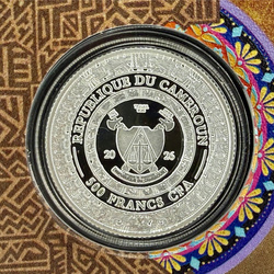 Monedă din Argint Mexican Cinco Grandes - Jaguar 1/4 oz Argint 2026 Proof