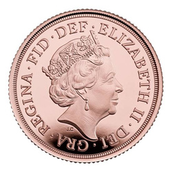 Royaume-Uni : Souverain en or Elizabeth II 2022 Proof Piedfort