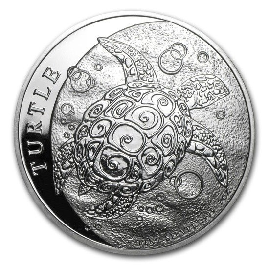 Niue Turtle 1 oz Silber 2014