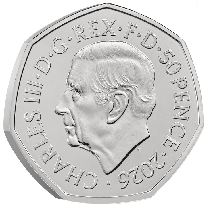 Pièce en cuivre-nickel 100 ans de Winnie l’Ourson – Loyauté 50p 2026