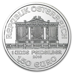 Wiedeński Filharmonik 1 uncja Srebra Różne Roczniki