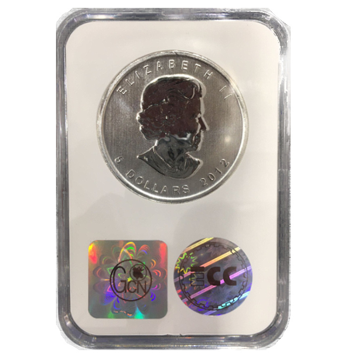 Canada: Wildlife - Moose 1 oz Silver 2012 GCN ECC MS70