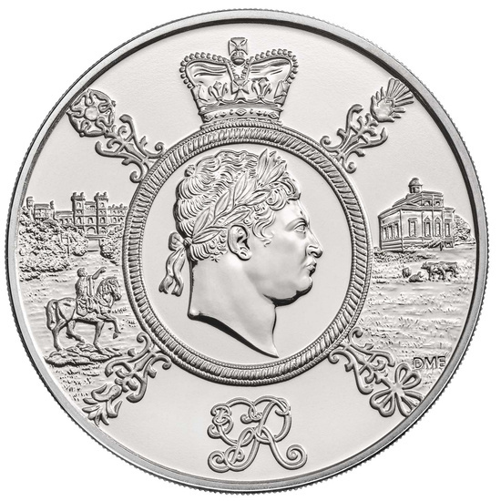 Règne de George III Cupronickel 2020