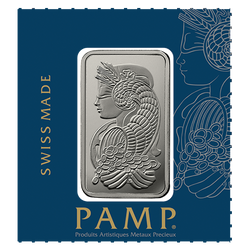 Lingots multigrammes 4 x 2,5 grammes d'or, de platine, de palladium, d'argent