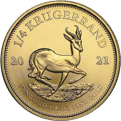 Krugerrand 1/4 uncji Złota 2021