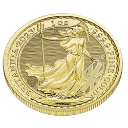 Britannia - Regina Elisabetta II 1 oncia d'oro 2023