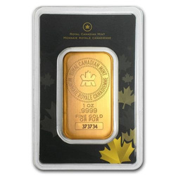 1 oz Gold Bar (RCM)