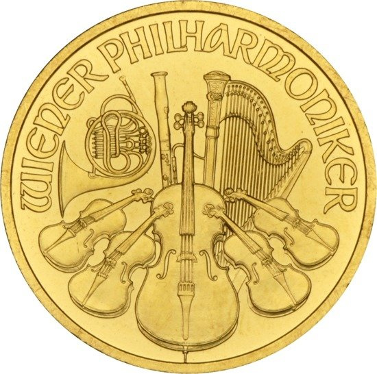 Wiedeński Filharmonik 1/4 uncji Złota 1991