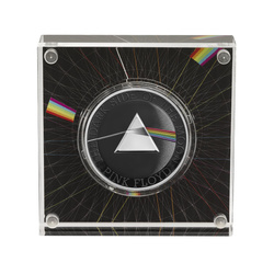 Monedă din argint Music Legends: Pink Floyd colorată 1 uncie argint 2026 Proof