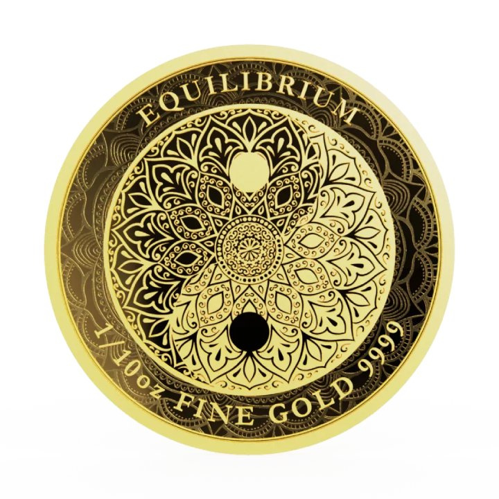 Niue: Equilibrium 1/10 uncji Złota 2023 Prooflike