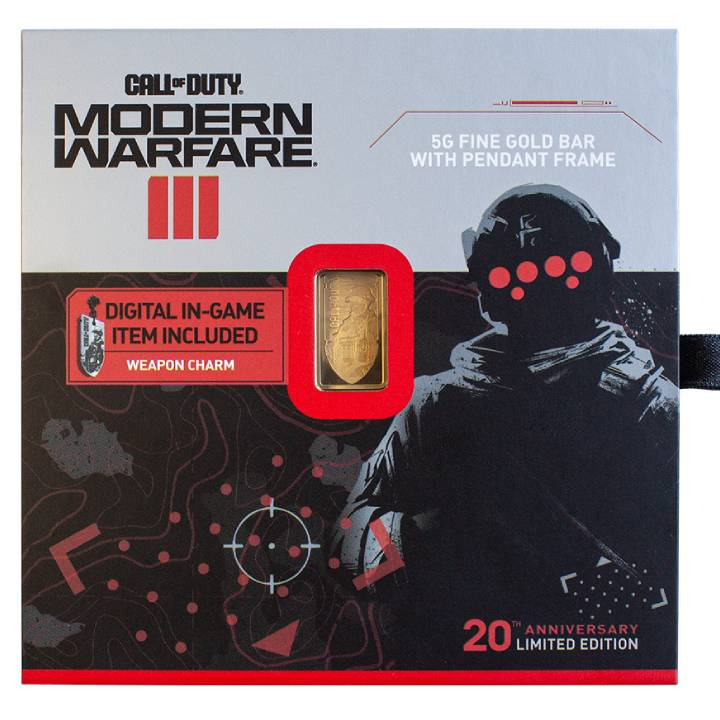 Sztabka Pamp Call of Duty: Modern Warfare III 5 gramów Złota 2024