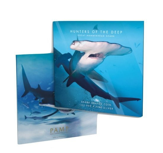 Hunters of the Deep : Marteau géant 1 once d'argent 2019 Proof