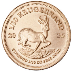 Krugerrand 1/10 di oncia d'oro 2026