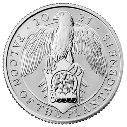 The Queen’s Beasts 2021: Set of 10 coins 1/4 oz Silver Proof