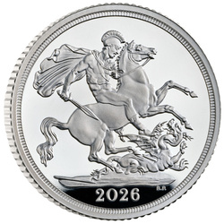 Regno Unito: Sovrano d'argento 2026 Proof