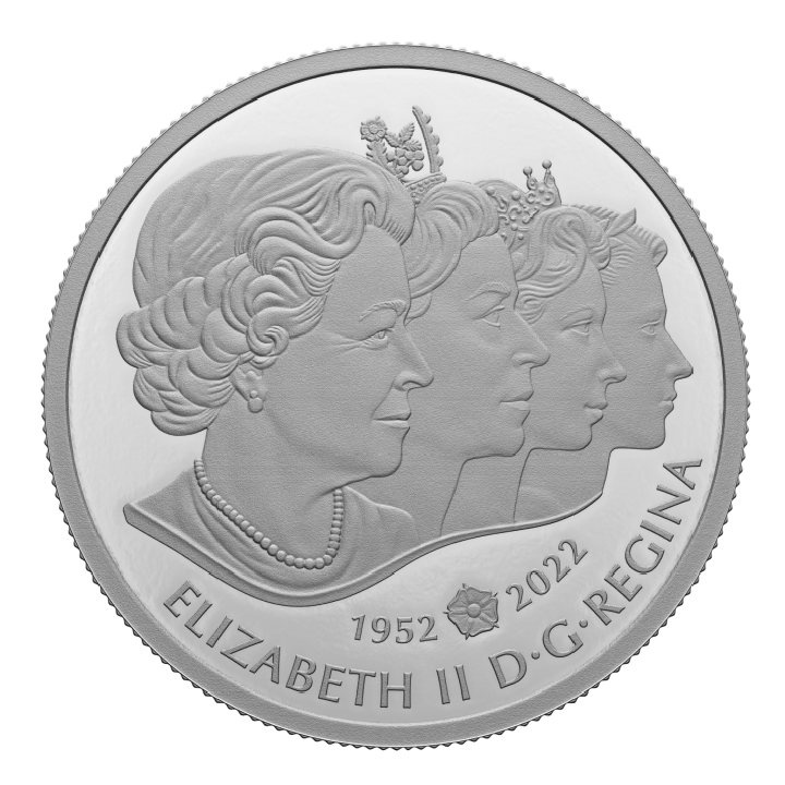 Sada Kanada: Pocta mimořádnému životu 3 x 1 unce stříbra 2022 Proof