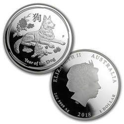 Lunar II: A kakas éve 1 uncia ezüst 2017 Proof High Relief