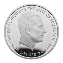 Retraite du prince Philip Argent 2017 Proof Piedfort