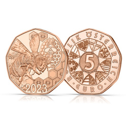 Waggle Dance 5 Euro Miedź 2023