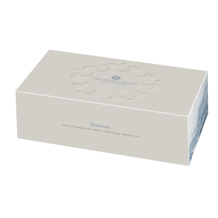 Set di 6 monete Britannia Argento 2023 Proof