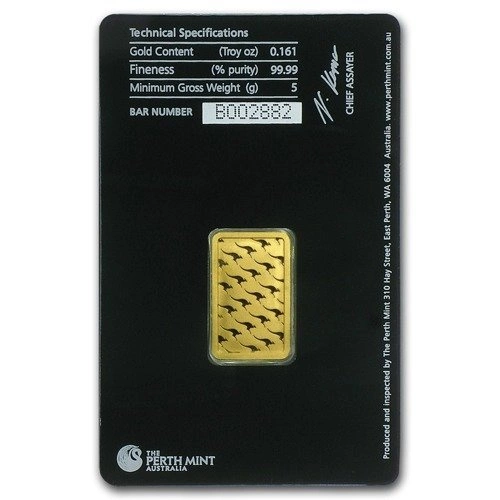 The Perth Mint 5 g Gold Bar