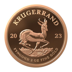 Krugerrand 2 onces d'or 2023 Proof
