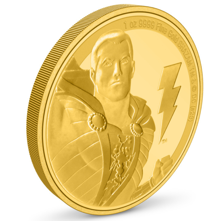 Niue: DC Comics - Shazam 1 uncja Złota 2023 Proof