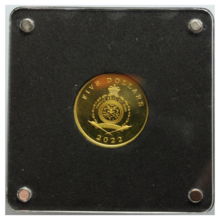 Niue: Mazurek Dąbrowskiego 1/10 uncia arany 2022 Proof