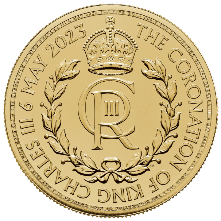 The Coronation of His Majesty King Charles III 1 uncja Złota 2023