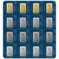 Multigram Bar 4 x 2,5 gram Gold, Platinum, Palladium, Silver