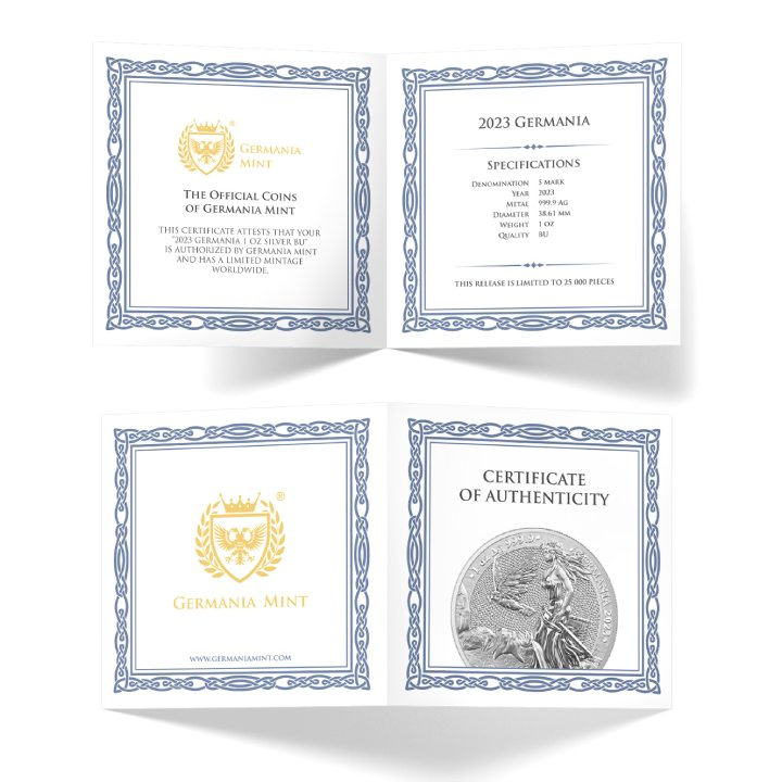Germania 1 oz Plata 2023