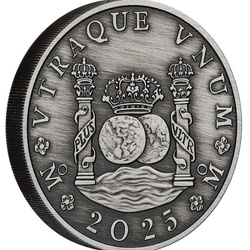 The 225th Anniversary of Australian Proclamation Coins - Pillar Dollar 1 uncja Srebra 2025 Antiqued Coin