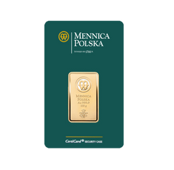 100 gramów Sztabka Złota Mennica Polska