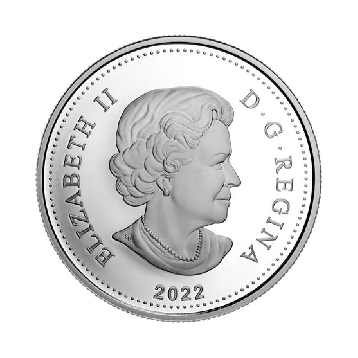 Canada The Platinum Jubilee of Her Majesty Queen Elizabeth II Dollar Argint 2022 Proof