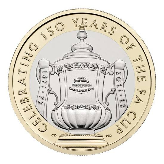 The 150th Anniversary of the FA Cup Copper £2 2022
