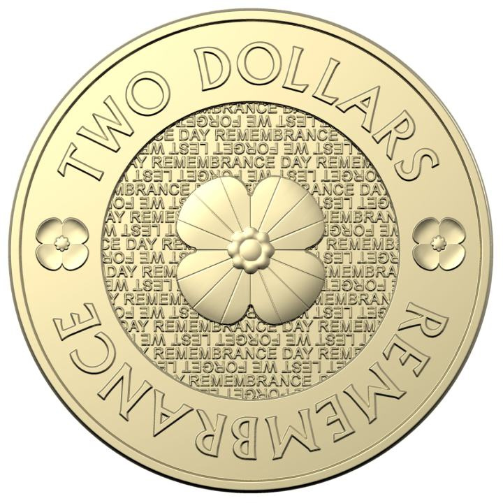 Zestaw 14 monet: 35th Anniversary of the Two Dollar kolorowany Brąz Aluminiowy 2023