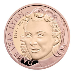 Celebrating the Life and Legacy of Dame Vera Lynn £2 Oro 2022 Proof