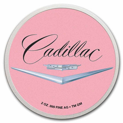 Set Cadillac Sedan Deville colorato 2 once d'argento