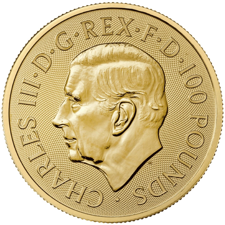 The Royal Tudor Beasts: El Toro de Clarence 1 oz Oro 2023