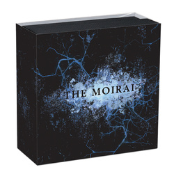 Tuvalu: Fate - The Moirai 2 uncje Srebra 2025 High Relief Antiqued Coin