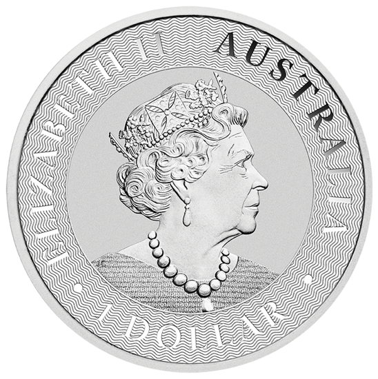 Australijski Kangur 1 uncja Srebra 2019