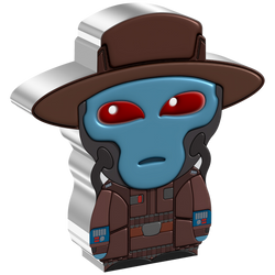 Niue: Star Wars – Cad Bane Chibi Coin, színezett, 1 uncia ezüst, 2022, Proof