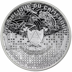Camerún: El Universo Punk - Moneda de Plata 2024 de 1 oz Silkpunk