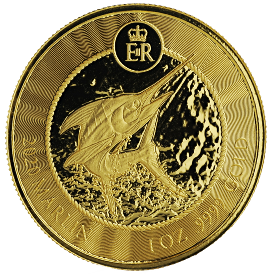 Cayman Islands: Marlin 1 oz Gold 2020