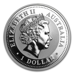 Lunar I: Year of the Dog 1 oz Silver 2006 Gilded