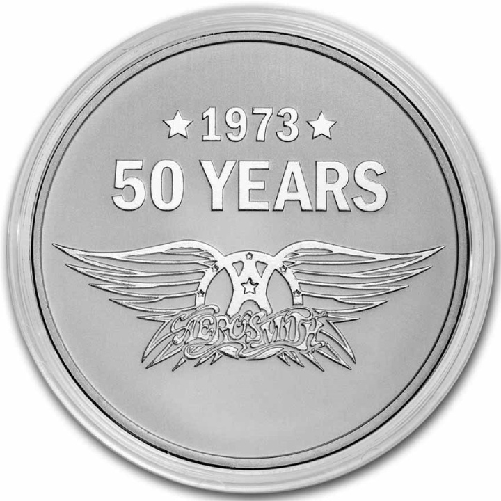 Niue: Aerosmith 50. rocznica 1 uncja Srebra 2023